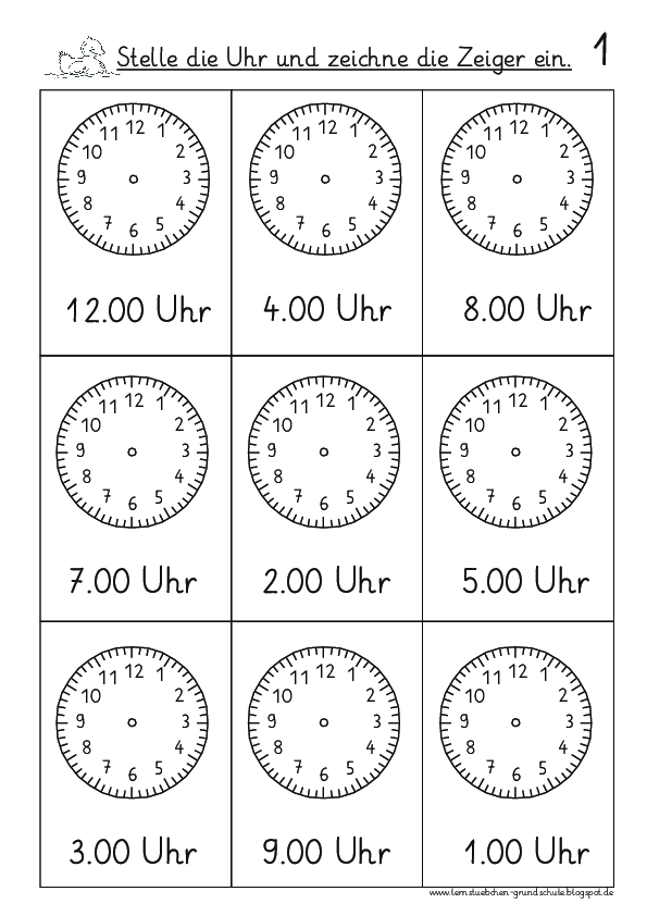 vorgegebene Uhrzeiten einstellen (1)